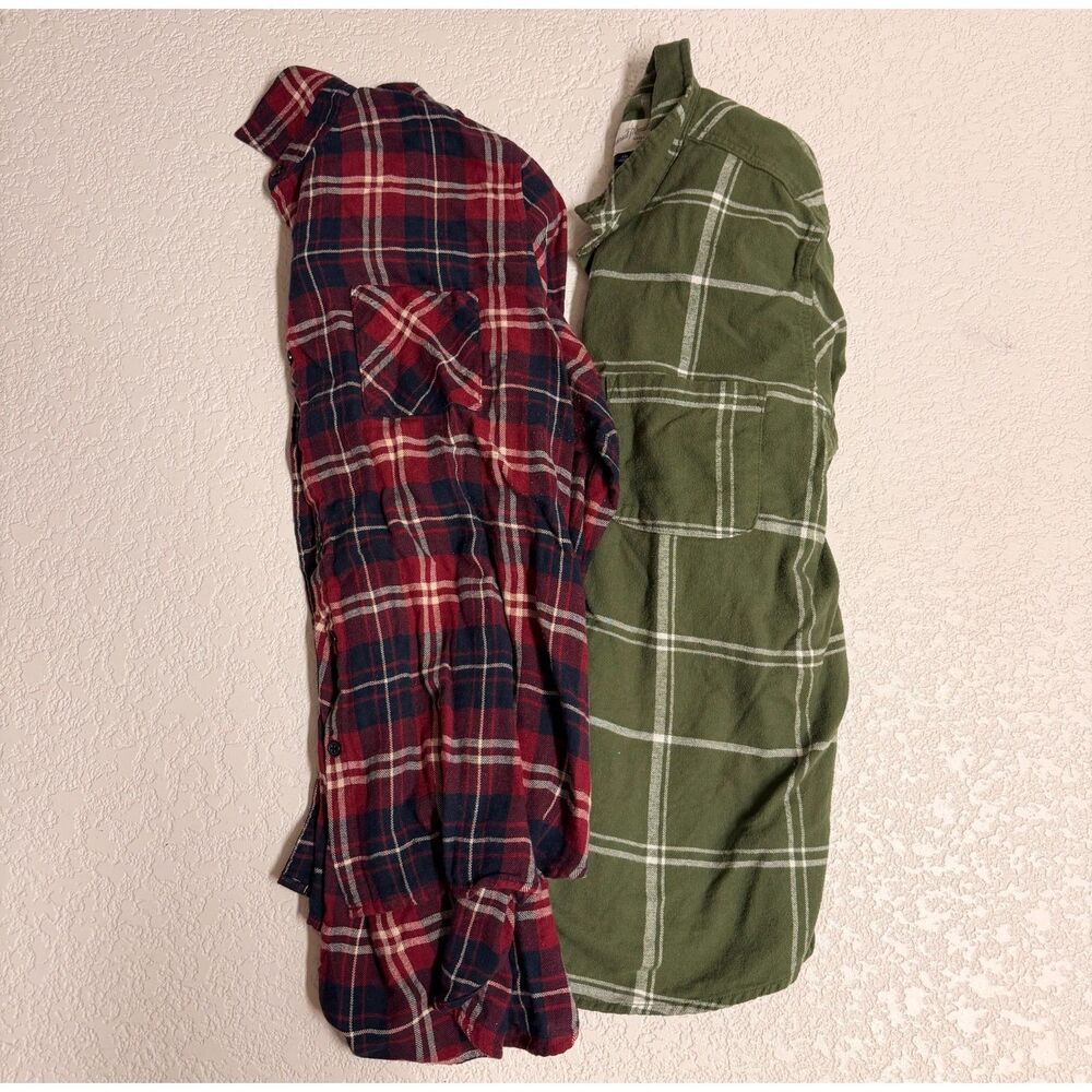 Women’s Flannel Shirt Bundle Lot of 2 XXL